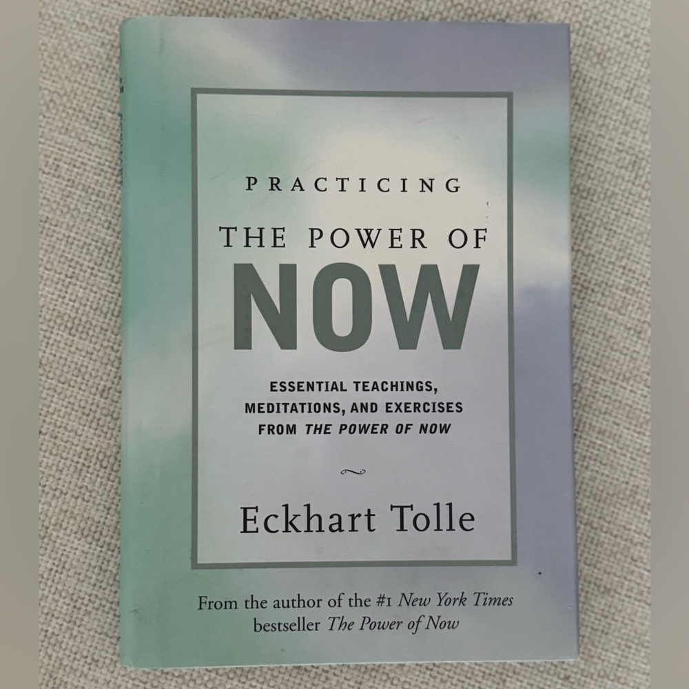 Practicing the Power of Now by Eckhart Tolle - Hard cover mini - Picture 2 of 3